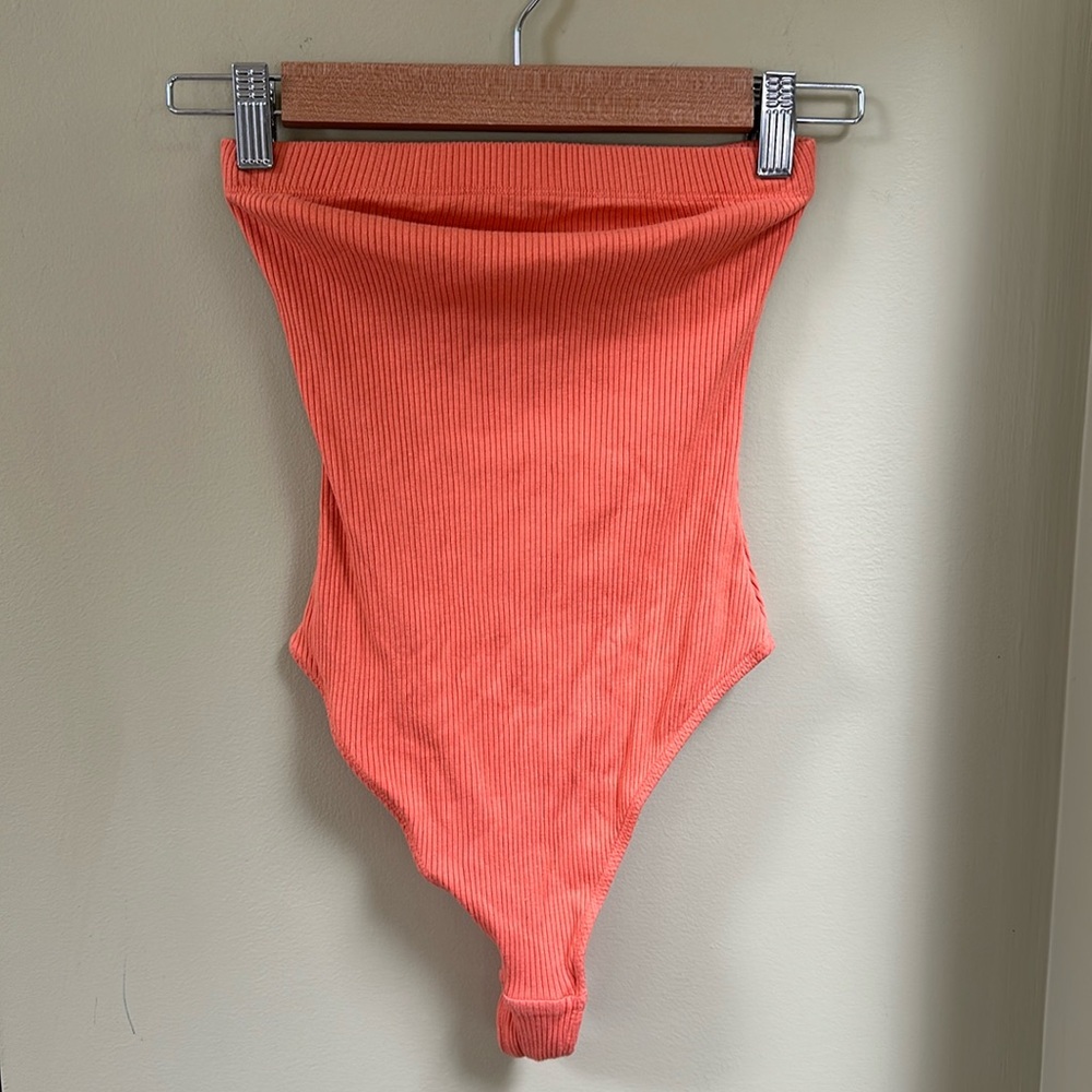 Out From Under Strapless Bodysuit- Size Small